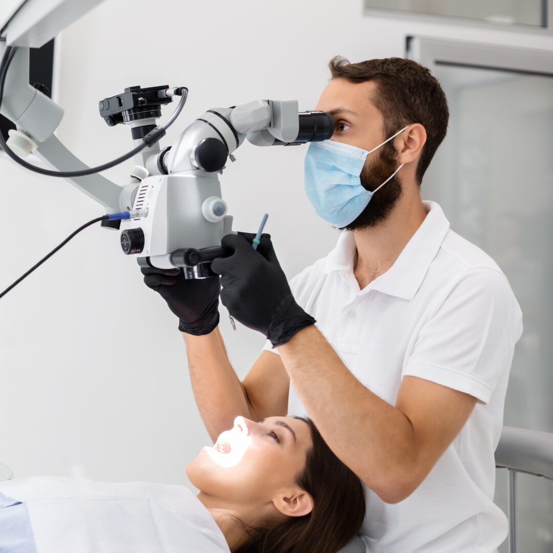 Dental examination with advanced technology